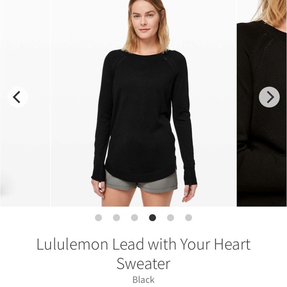 lululemon athletica Sweaters - Lululemon Lead With Your Heart Sweater
